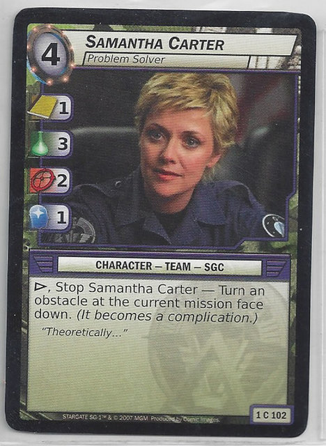 Samantha Carter Problem Solver - 1C102 - Common